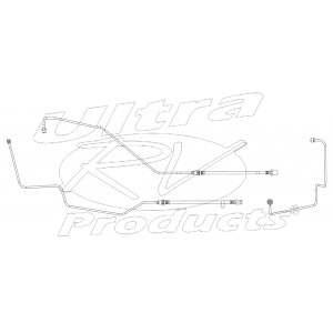 W0012740  -  Tube Asm - Master Cylinder, Front Primary